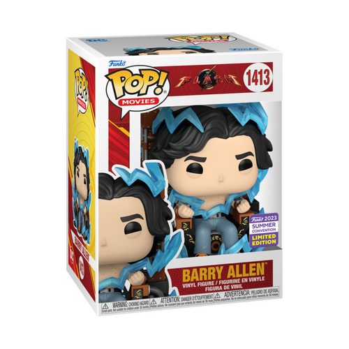 The Flash - Barry Allen (in Chair) #1413 - 2023 Summer Convention Exclusive - Funko Pop Preorder