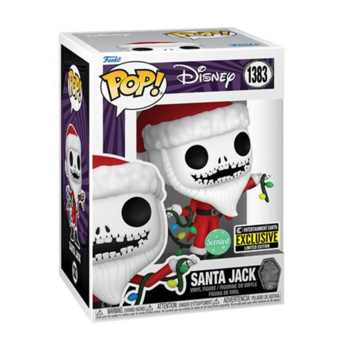 Disney: Nightmare Before Christmas - Santa Jack (Scented) #1383 - Entertainment Earth Exclusive - Funko Pop Preorder