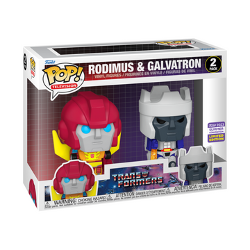 Transformers - Rodimus & Galvatron 2 PACK - 2023 Summer Convention Exclusive - Funko Pop Preorder