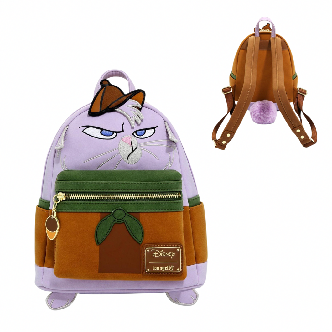 Loungefly Disney The Emperor's New Groove Yzma the Cat in Scout Uniform Mini Backpack