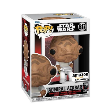 Star Wars #617 Admiral Ackbar  Amazon Exclusive Funko Pop Preorder