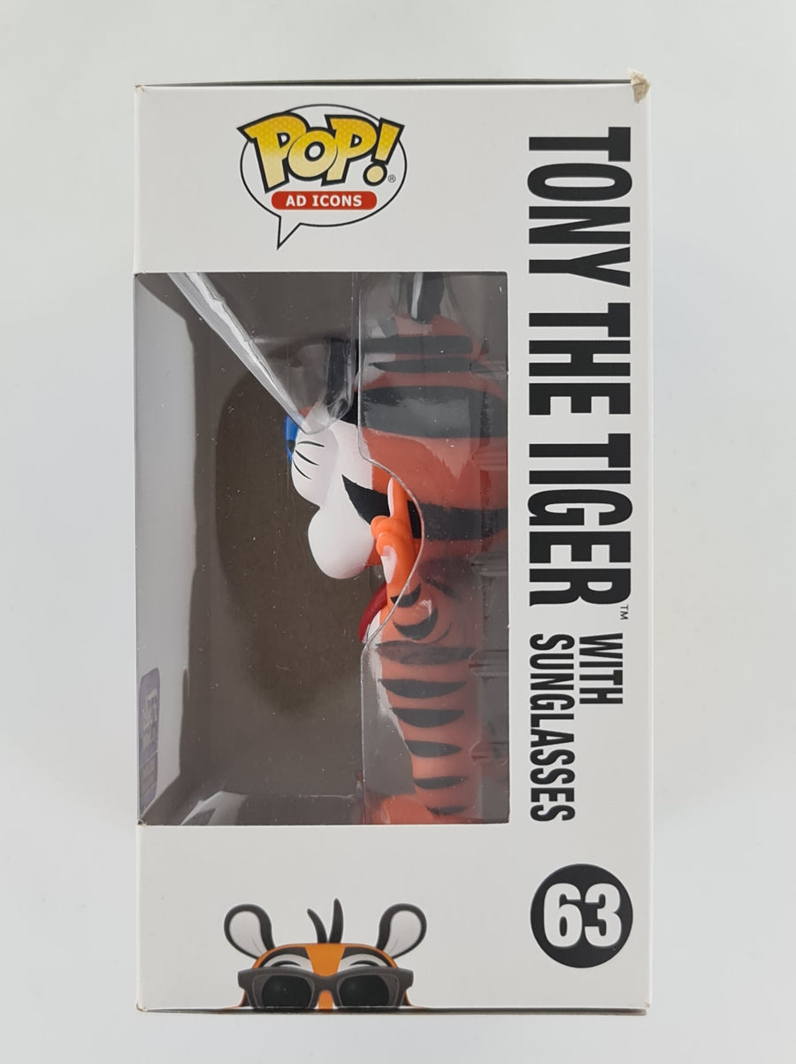 Ad Icons #63 Tony The Tiger ( With Sunglasses ) Funko Hollywood Exclusive Funko Pop