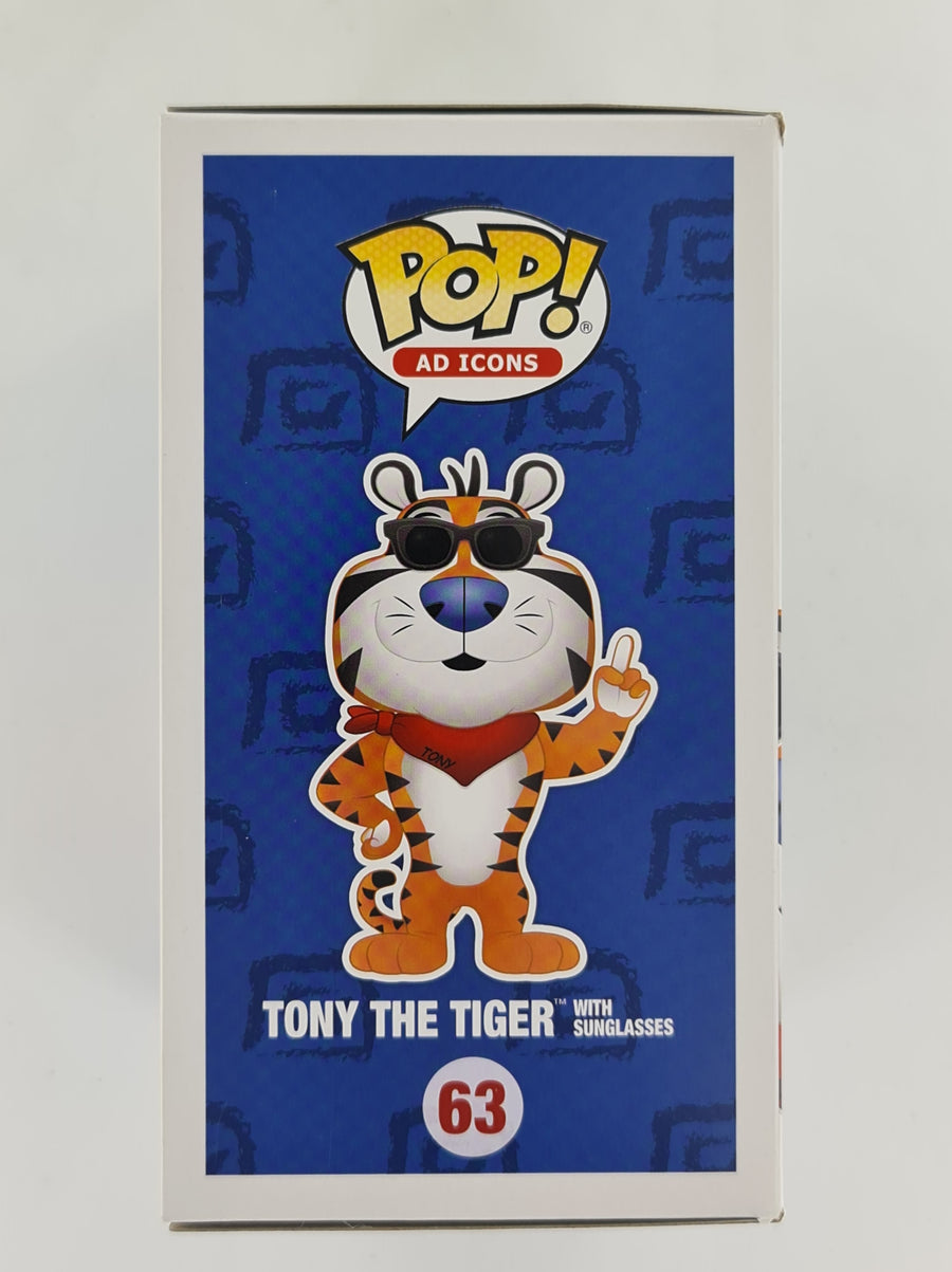 Ad Icons #63 Tony The Tiger ( With Sunglasses ) Funko Hollywood Exclusive Funko Pop