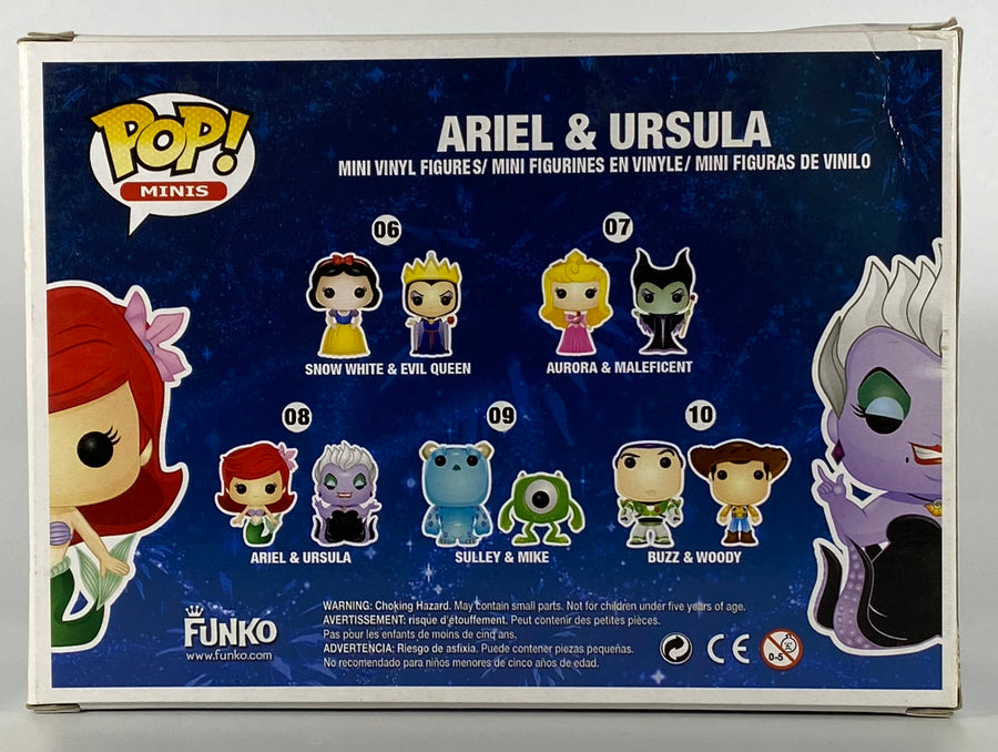 Disney #08 Ariel and Ursula - 2pack Pop Minis