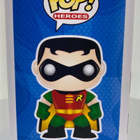 DC #02 Super Heroes Robin Metallic Chase Funko Pop