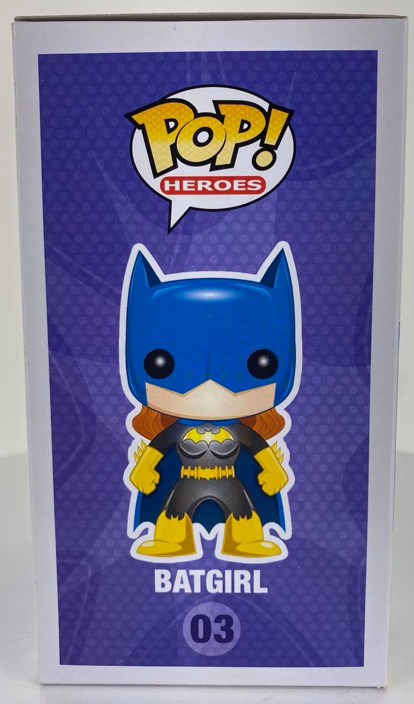 DC Universe #03 Batgirl (Error Yellow Symbol) - Metallic Chase Funko Pop