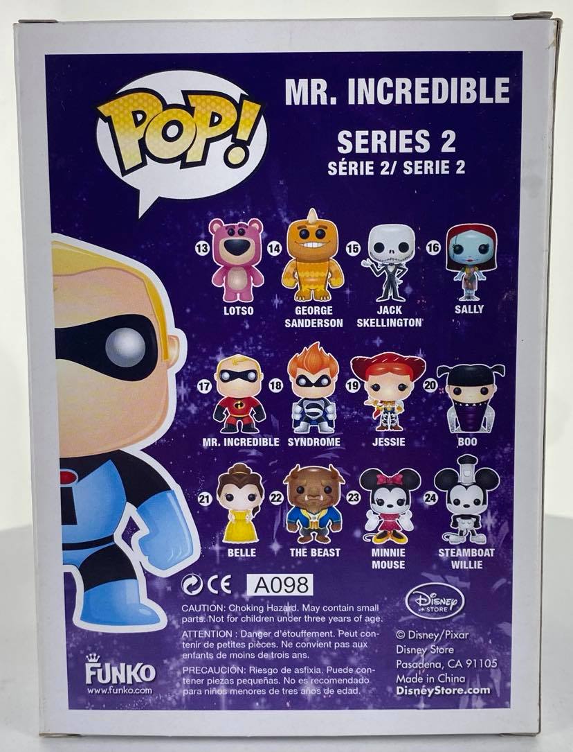 Disney #17 Mr. Incredible (Blue Suit) - SDCC Exclusive 480pc Funko Pop