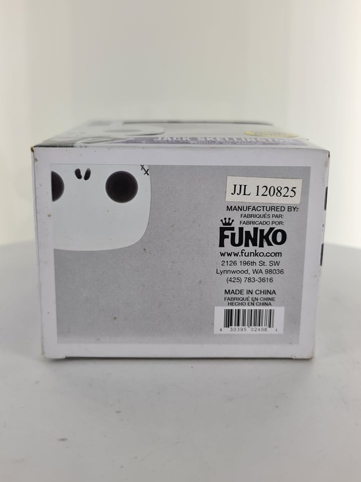 Disney - Jack Skellington (GITD) - 252pc ( Without Sticker ) Funko Pop