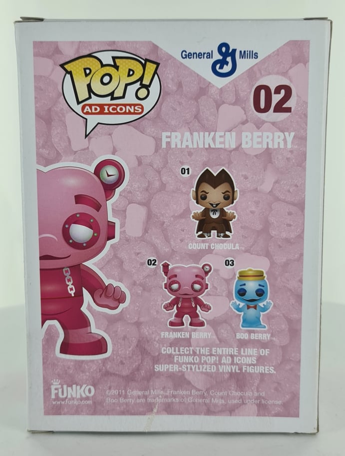 Ad Icon#02 Franken Berry (Metallic) - 2011 SDCC Exclusive 480pc Funko Pop