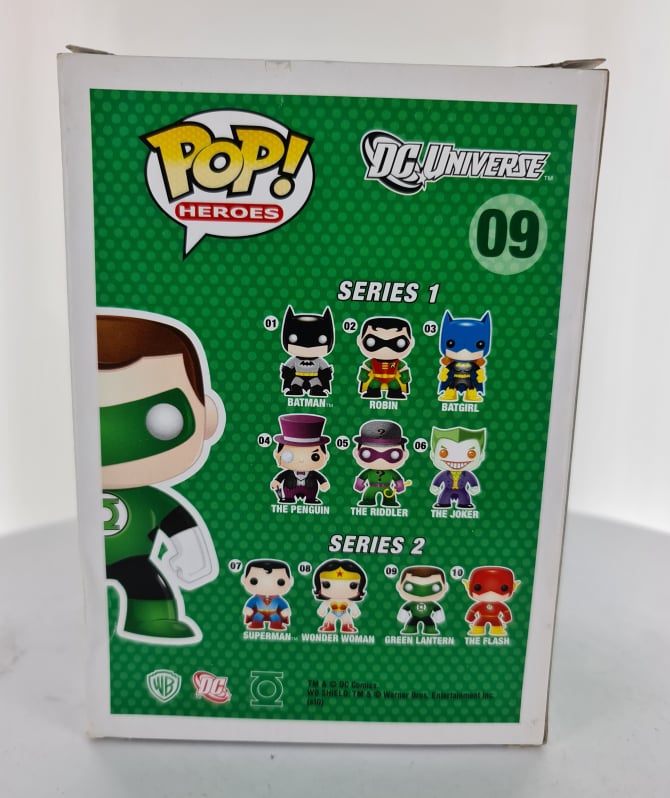 DC Universe - Green Lantern #9 - Metallic Chase Funko Pop