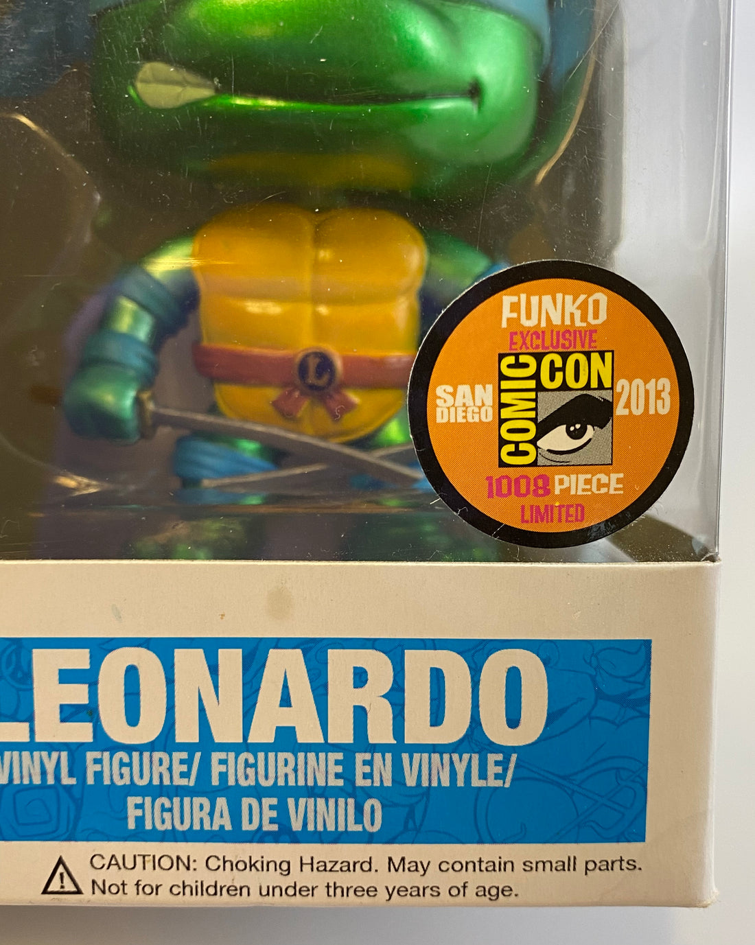 Teenage Mutant Ninja Turtles - Leonardo (Metallic) - 2013 SDCC Exclusive 1008pc Funko Pop