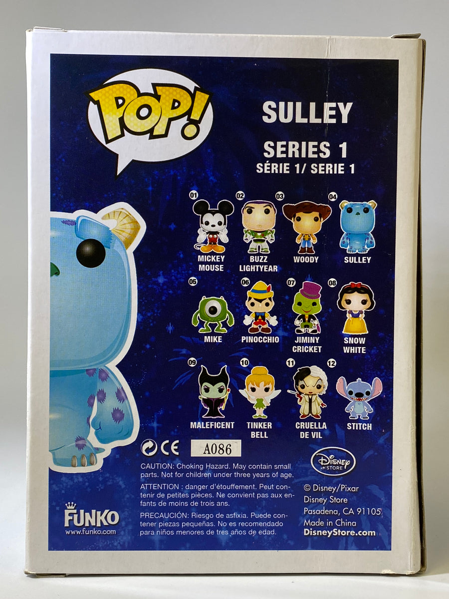 Disney #04 Sulley (Flocked) - 2011 SDCC Exclusive 480pc Funko Pop