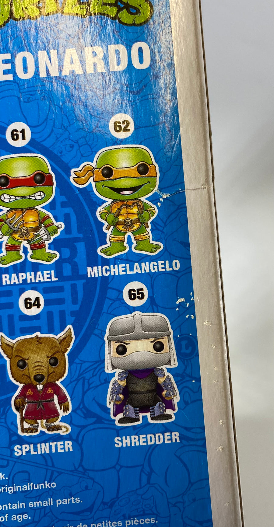 Teenage Mutant Ninja Turtles - Leonardo (Metallic) - 2013 SDCC Exclusive 1008pc Funko Pop