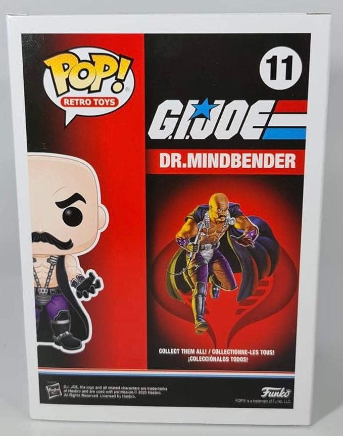 G.I.Joe - Brian Cummings as Dr. Mindbender - Authentic Autographed Funko Pop