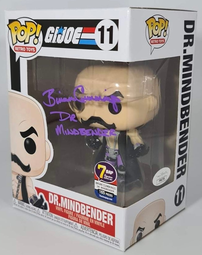 G.I.Joe - Brian Cummings as Dr. Mindbender - Authentic Autographed Funko Pop