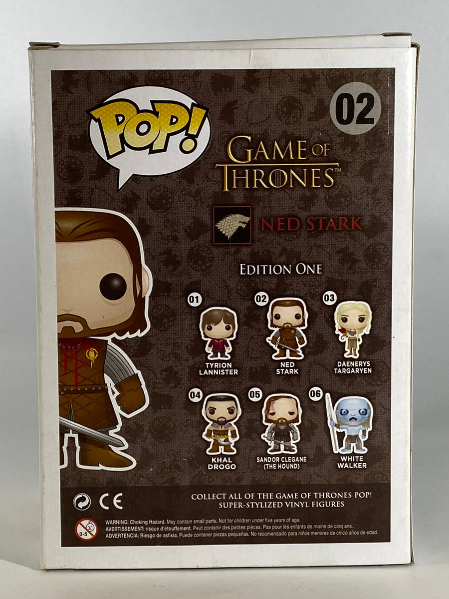 Game of Thrones #02 Ned Stark (Headless) 2013 SDCC Exclusive 1008pcs Funko Pop