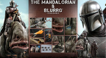 Load image into Gallery viewer, MANDALORIAN™ &amp; BLURRG™ 1/6th Scale Collectible Set (TMS046)
