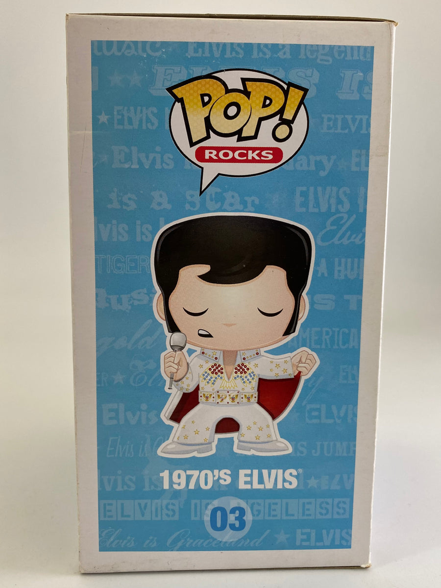 Rocks - 1970's Elvis (GITD Chase) - Funko Pop