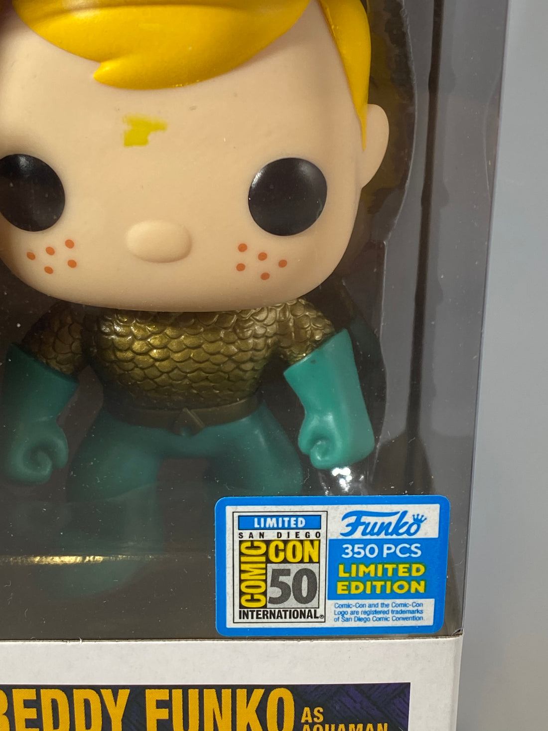 DC - Freddy Funko as Aquaman - SDDC Exclusive 350pcs Funko Pop