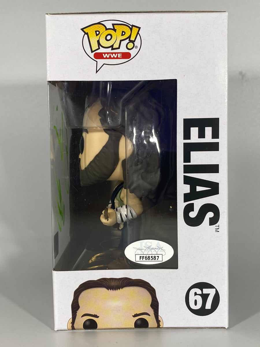 WWE - Jeffrey Sciullo as Elias - Authentic Autographed Funko Pop