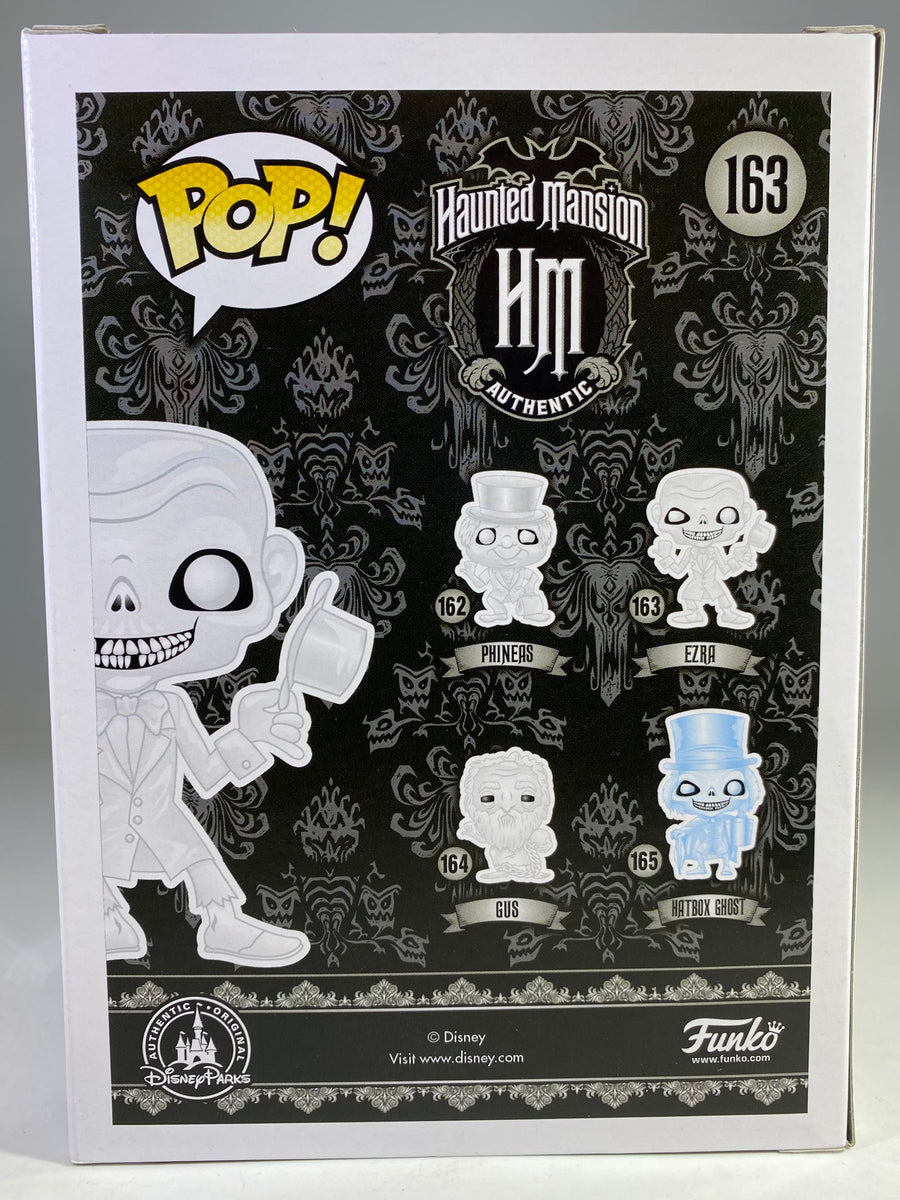 Disney Parks The Haunted Mansion #163 Ezra Glows In The Dark 2016 Comic Con Exclusive 1000 PCS Funko Pop
