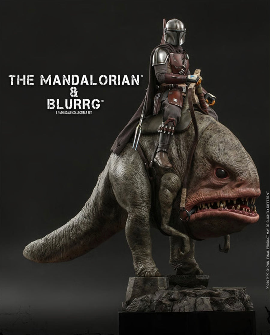 MANDALORIAN™ & BLURRG™ 1/6th Scale Collectible Set (TMS046)