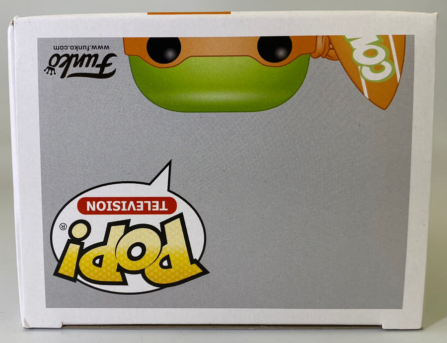 TMNT #1019 Michelangelo with Surfboard 2020 SDCC Exclusive (Con Sticker) Funko Pop