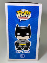 Load image into Gallery viewer, DC Universe #01 Batman (Blue, Metallic) 2010 SDCC Exclusive Funko Pop
