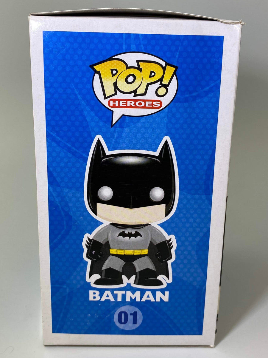 DC Universe #01 Batman (Blue, Metallic) 2010 SDCC Exclusive Funko Pop