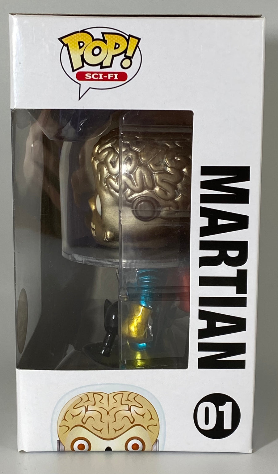 Mars Attack #01 Martian (Metallic) 2012 SDCC Exclusive 480pc Funko Pop