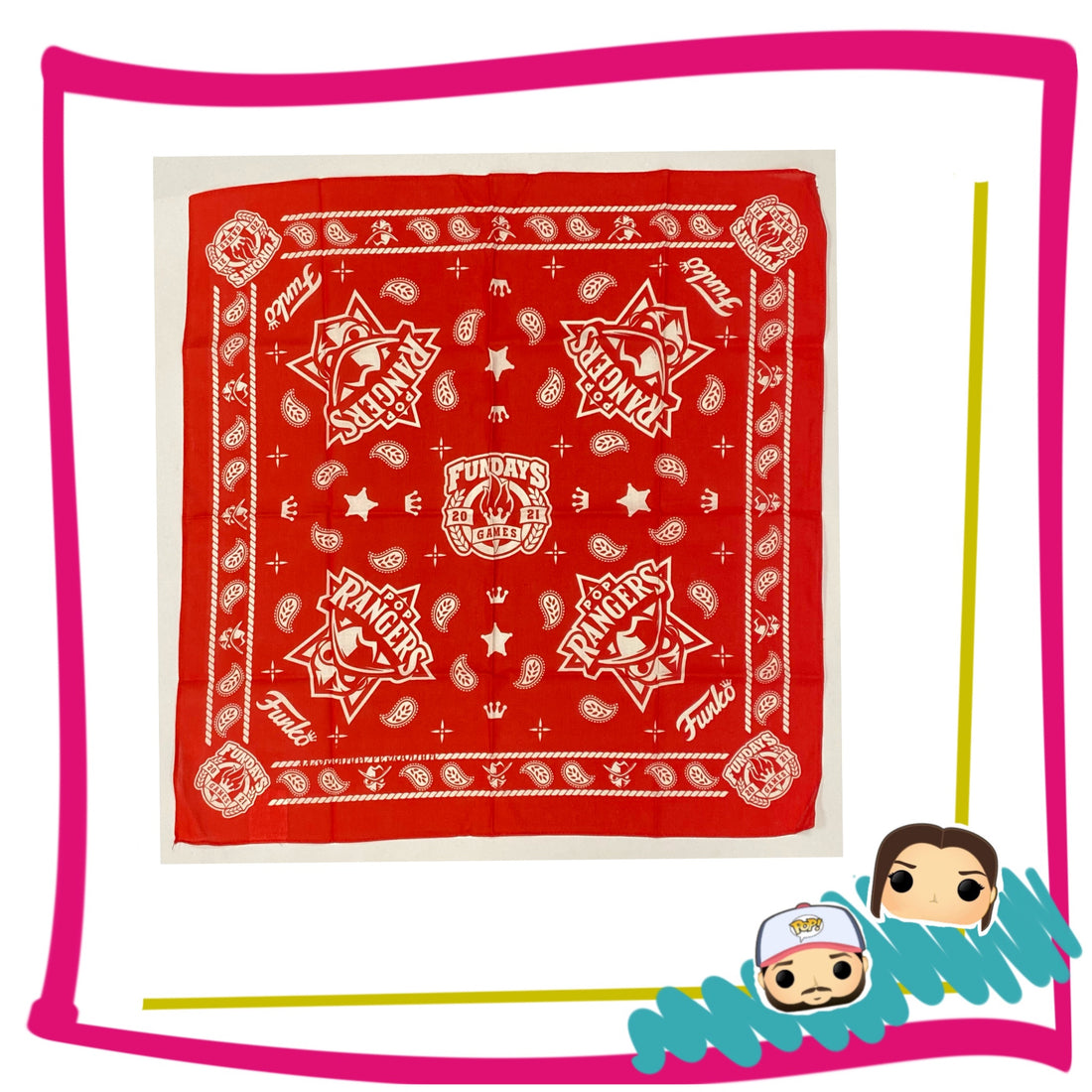 Funko Fundays 2021 Pop Ranger Bandana Bambam