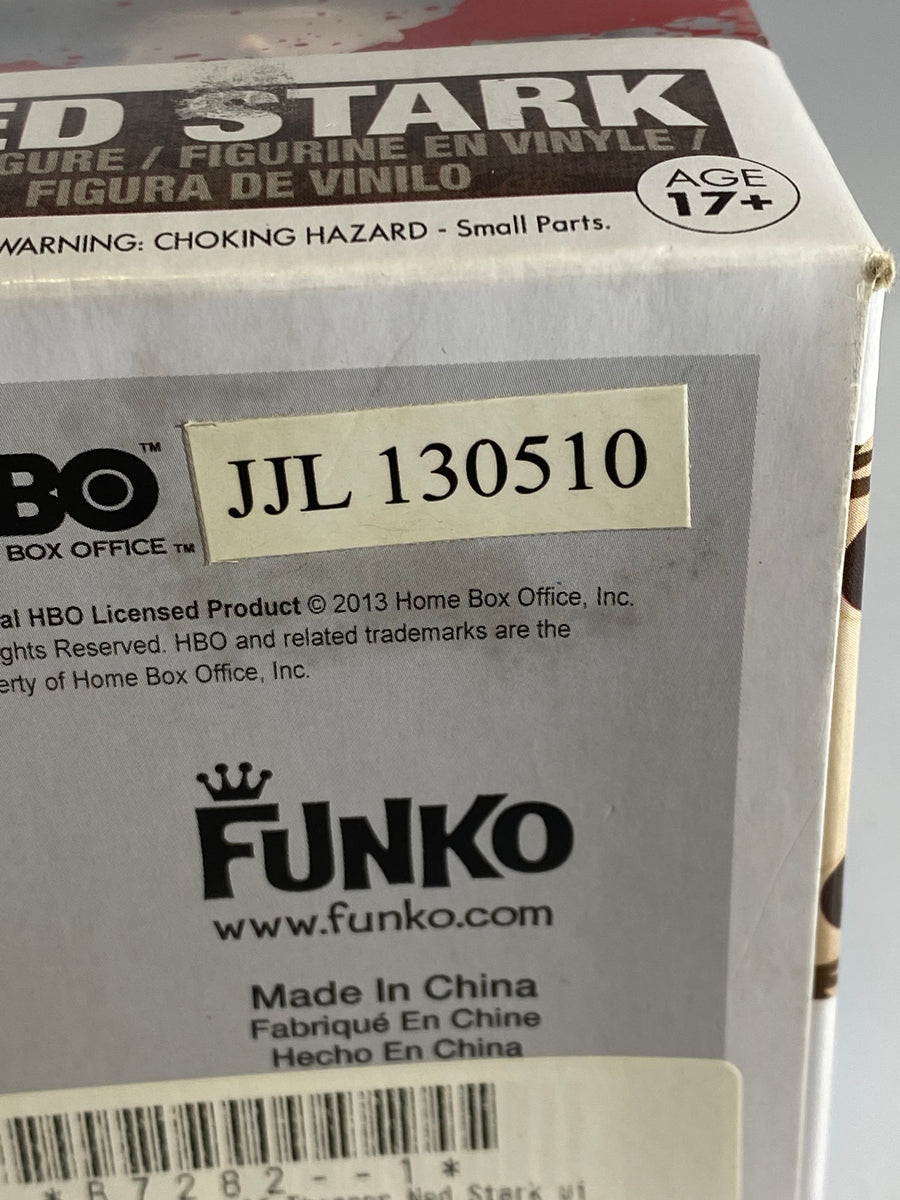 Game of Thrones #02 Ned Stark (Headless) 2013 SDCC Exclusive 1008pcs Funko Pop
