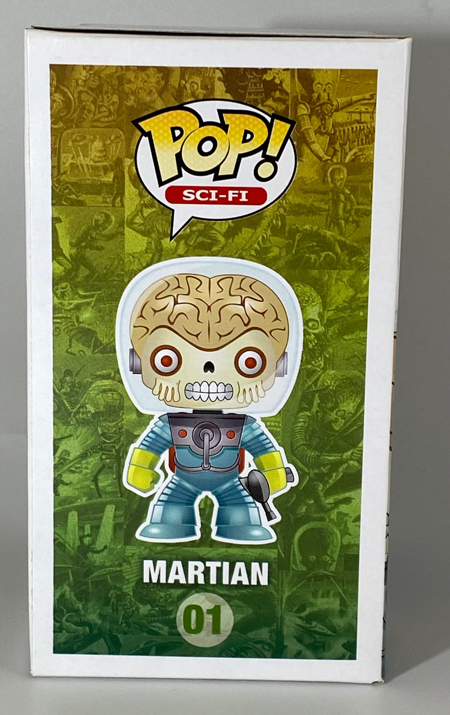 Mars Attack #01 Martian (Metallic) 2012 SDCC Exclusive 480pc Funko Pop