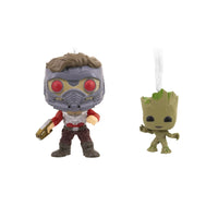 Hallmark Ornaments (Marvel Guardians of the Galaxy Star-Lord and Groot Funko POP!, Set of 2)
