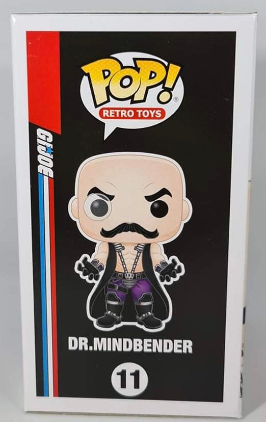 G.I.Joe - Brian Cummings as Dr. Mindbender - Authentic Autographed Funko Pop