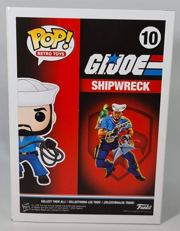 G.I.Joe - Neil Ross as Shipwreck - Authentic Autographed Funko Pop