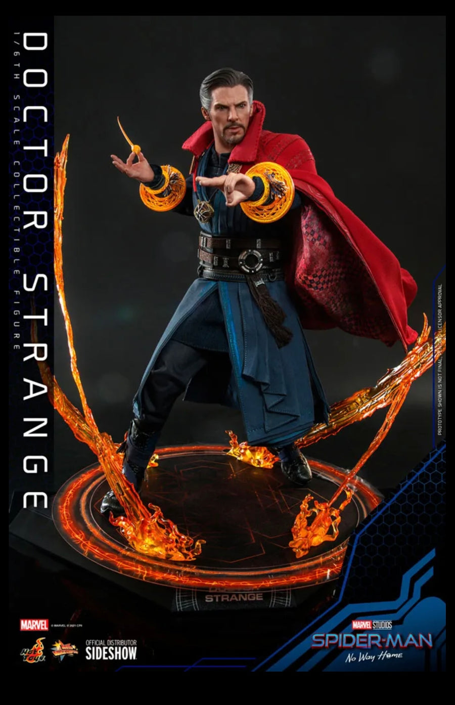 Doctor Strange Sixth Scale Figure by Hot Toys Movie Masterpiece Series – Spider-Man: No Way Home
