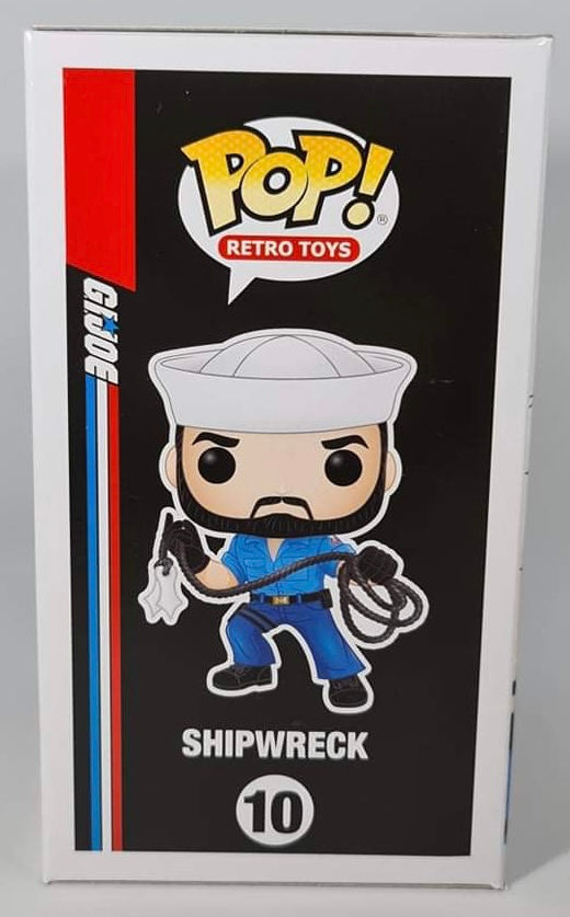 G.I.Joe - Neil Ross as Shipwreck - Authentic Autographed Funko Pop