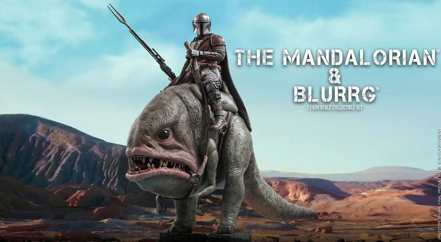 MANDALORIAN™ & BLURRG™ 1/6th Scale Collectible Set (TMS046)