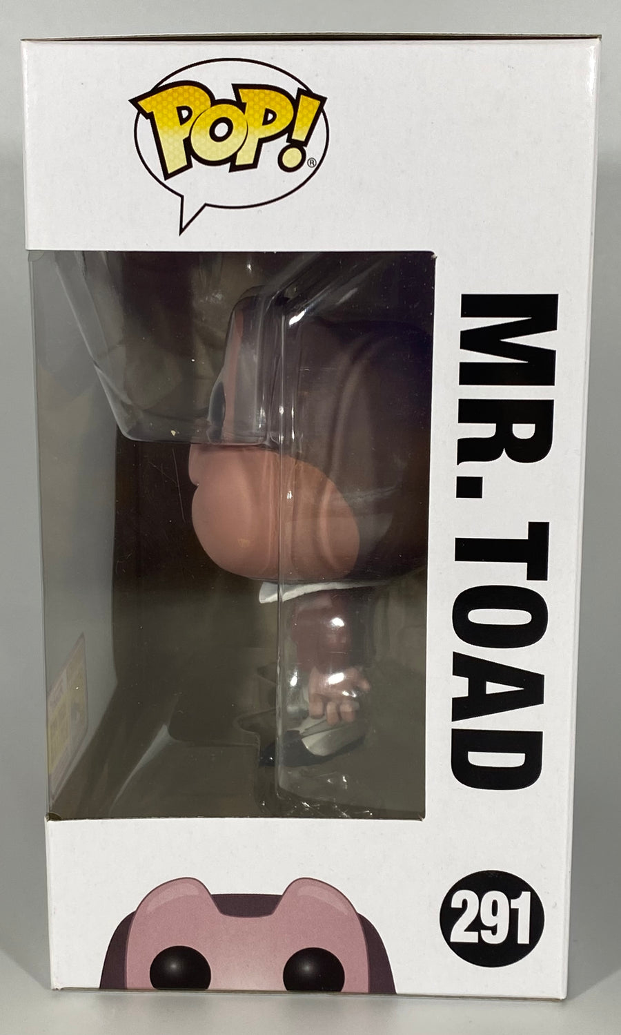 Disney #291 Mr. Toad SDCC Exclusive 1500pcs (Con Sticker) Funko Pop