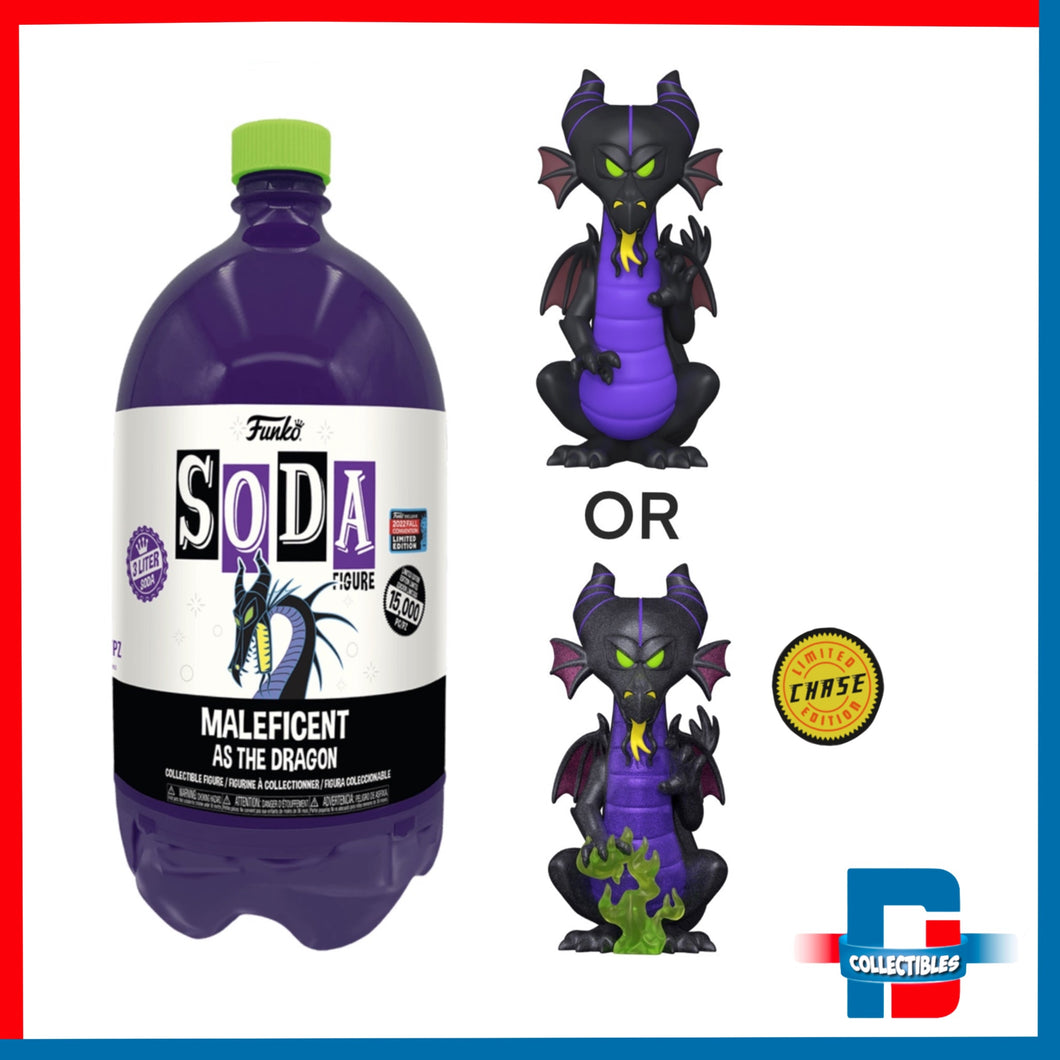 Funko Soda - Disney Maleficent As Drangon 2022 New York Comic Con ( Sealed )