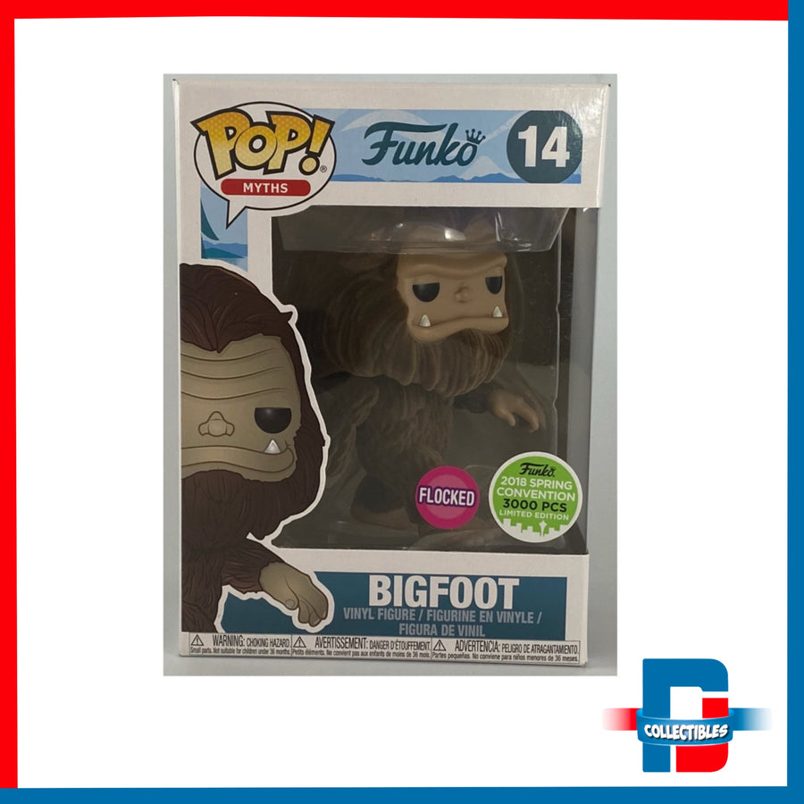 Myths #14 Bigfoot (Flocked) 2018 Spring Convention Exclusive 3000pcs Funko Pop