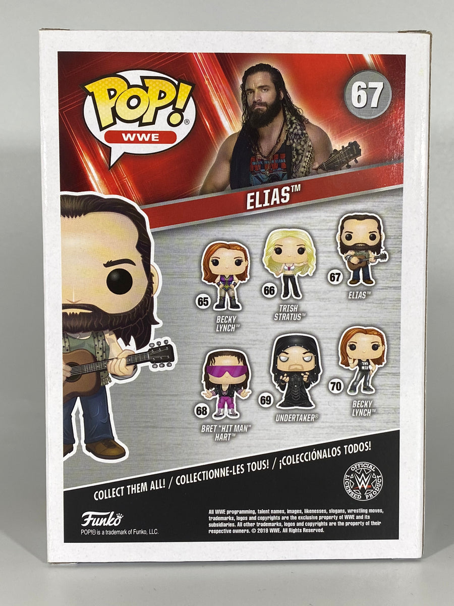 WWE - Jeffrey Sciullo as Elias - Authentic Autographed Funko Pop