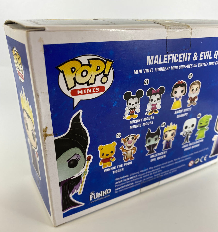 Disney #04 Maleficent and Evil Queen 2pack Pop Minis